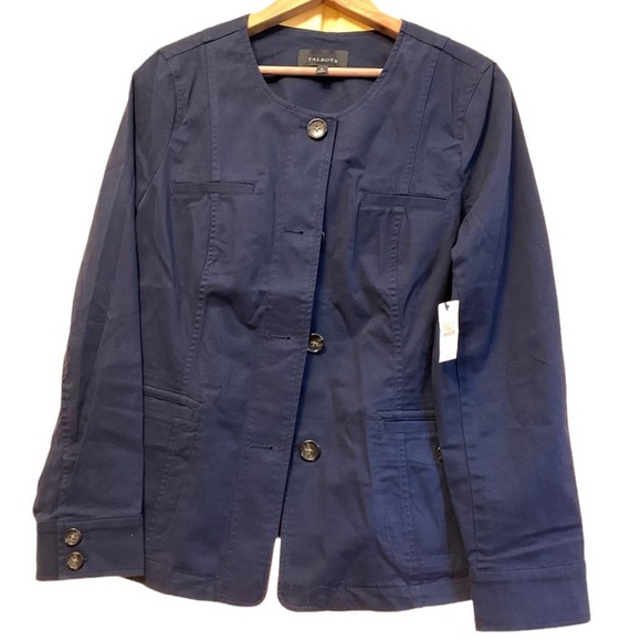 Talbots Jackets & Blazers - NWT Talbots Navy tailored blazer, Size 8